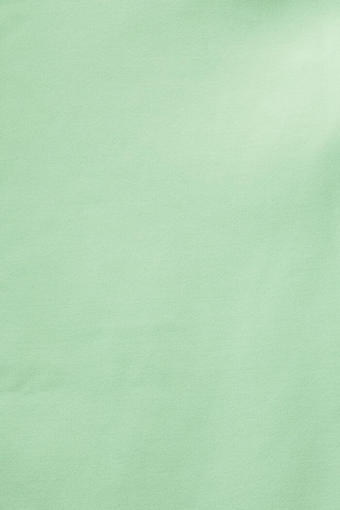 Logo-T-Shirt in Cropped-Länge, LIGHT GREEN, detail image number 5