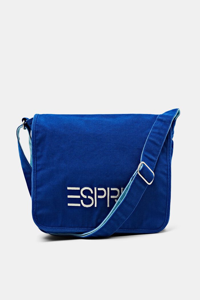 Messenger Bag mit Logo, BRIGHT BLUE, detail image number 0